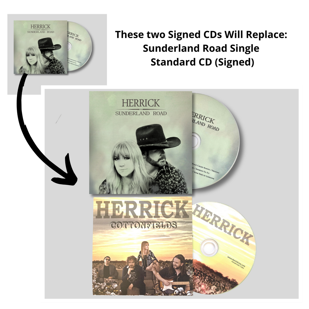 UPGRADE TO SUNDERLAND ROAD AND COTTONFIELDS CDS (BOTH SIGNED)