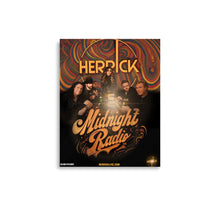 Misnight Radio Poster Product mockup