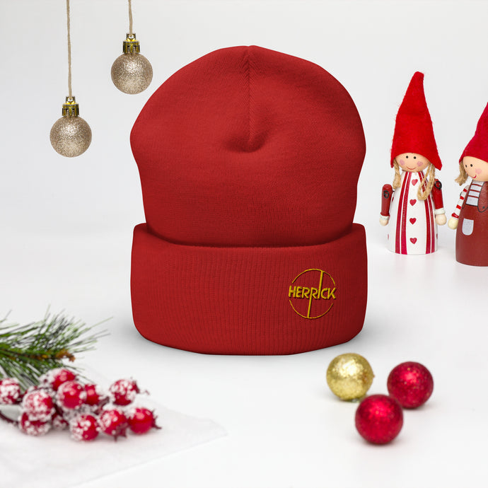 Herrick Logo Cuffed Beanie