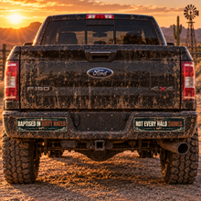Herrick “Rusty Halo” Bumper Sticker 2-Pack – Baptised In Dirty Water + Not Every Halo Shines