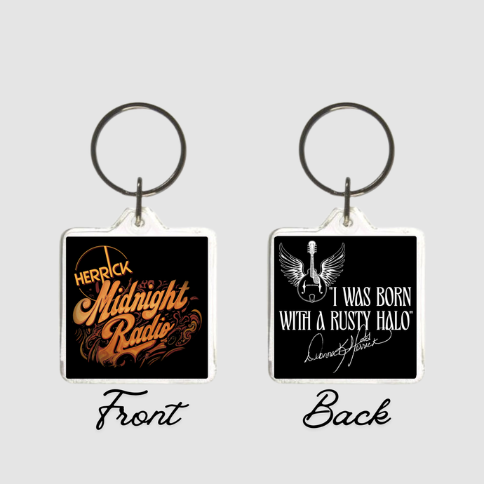 MIDNIGHT RADIO KEYCHAIN