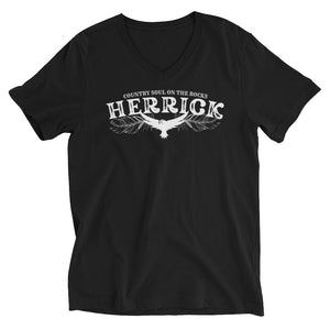 Unisex V-Neck Herrick "Country Soul on The Rocks" T-Shirt
